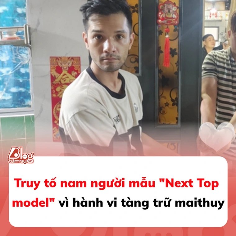 Truy tố nam người mẫu ‘Next Top model’ vì hành vi tàng trữ maithuy