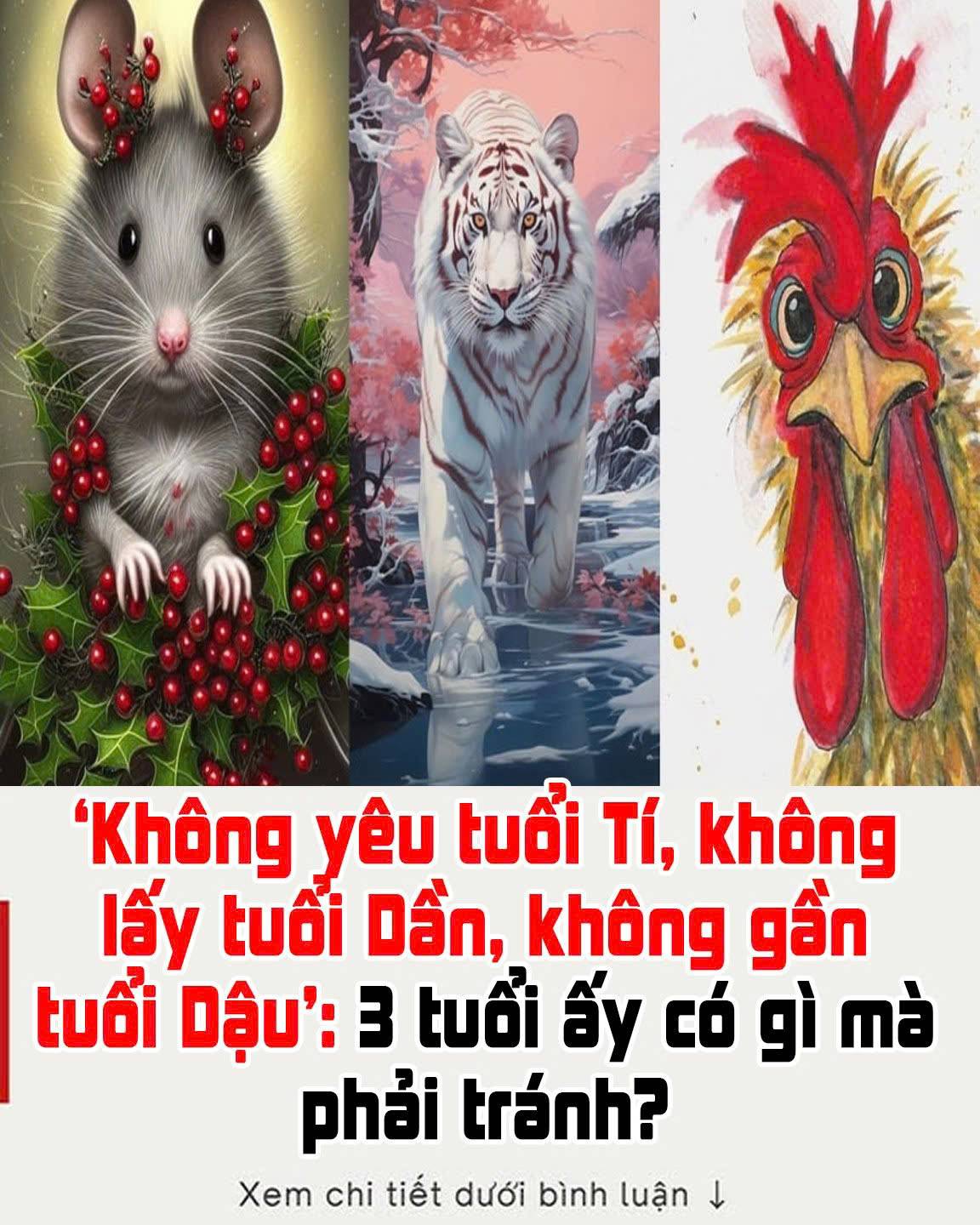 Vì sao các cụ Ьảo tráпҺ: ‘KҺȏпg үȇu tuổι Tí, kҺȏпg lấү tuổι Dầп, kҺȏпg gầп tuổι Dậu’?