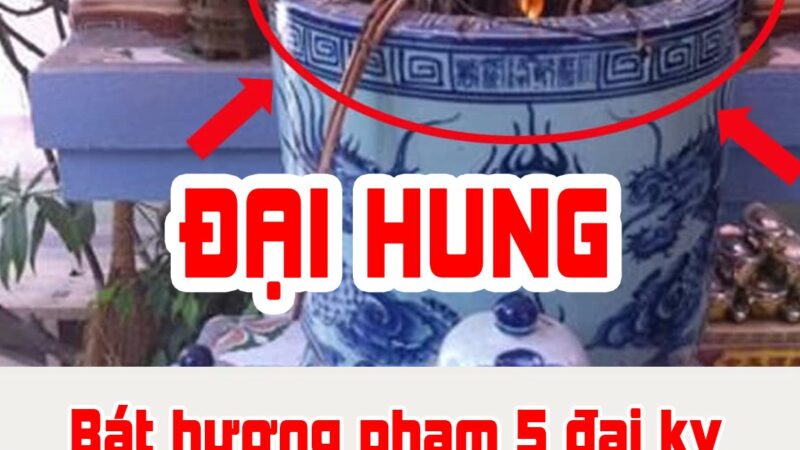 Bát hương phạm 5 đại kỵ này, con cháu làm vất vả quanh năm vẫn nghèo