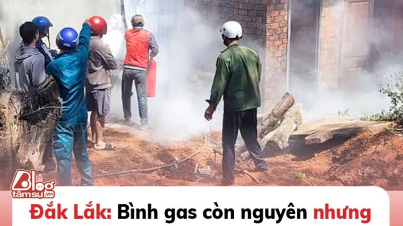 Bình gas còn nguyên nhưng người đàn ông t:ử v:ong sau tiếng nổ lớn