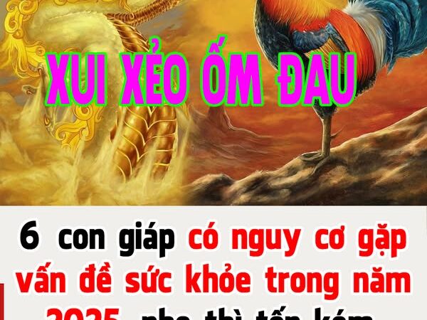 6 con giáp dễ găp vấn đề sức khỏe trong 2025, có trường hợp nghiêm trọng