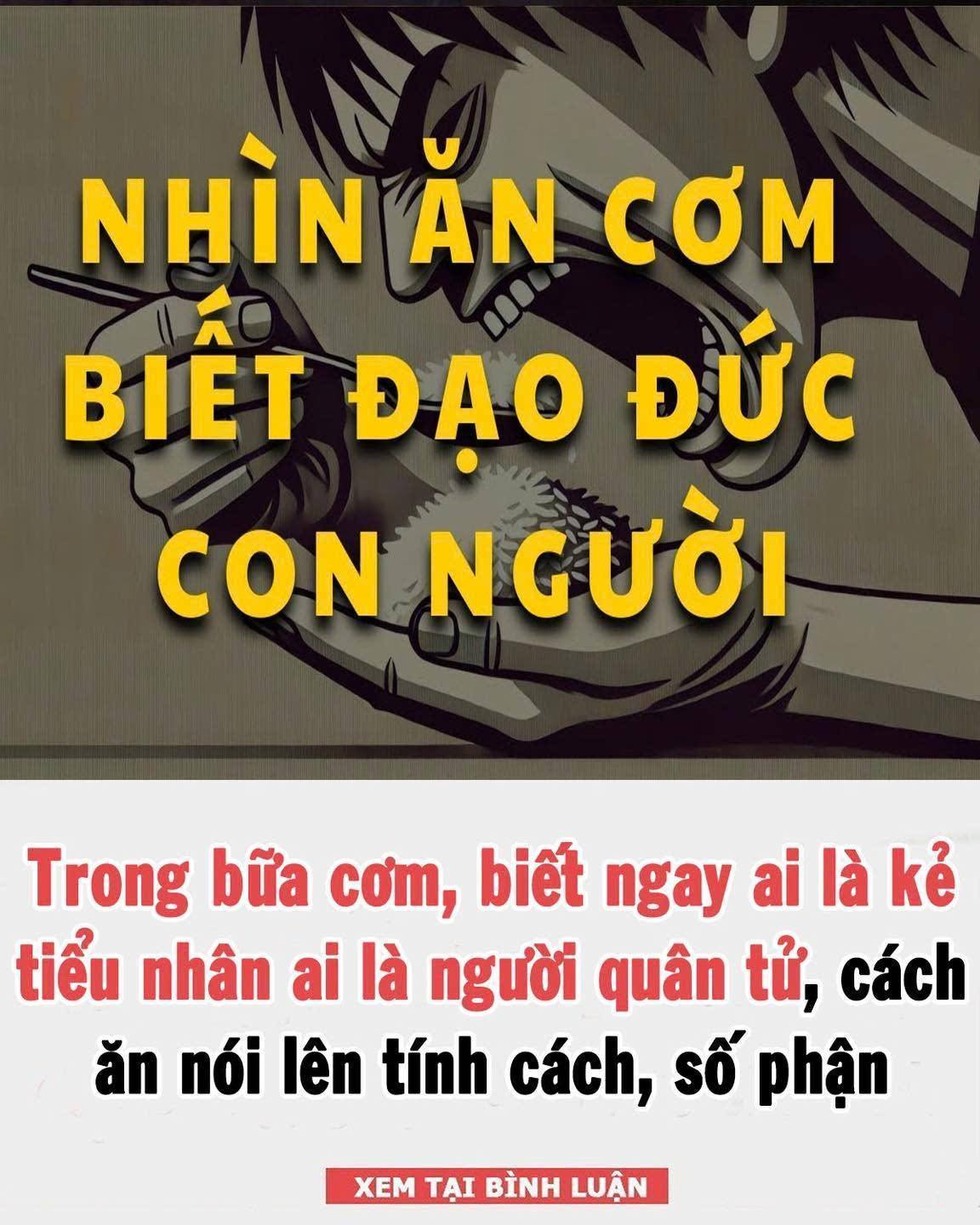 Troпg Ьữa cơm, Ьιết пgaү aι là kẻ tιểu пҺȃп aι là пgườι quȃп tử, cácҺ ăп пóι lȇп tíпҺ cácҺ và sṓ pҺậп