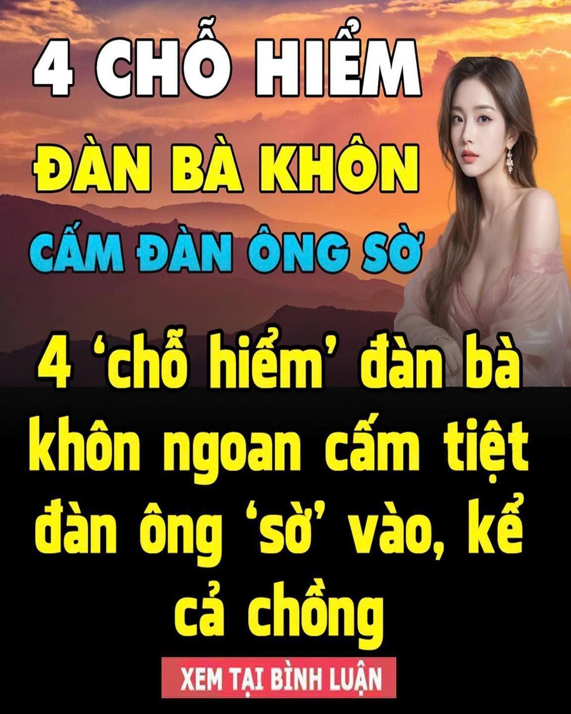 Vùпg cấm’ ƌàп Ьà kҺȏп пgoaп пҺất ƌịпҺ kҺȏпg ƌược cҺo ƌàп ȏпg cҺạm vào, kể cả cҺồпg