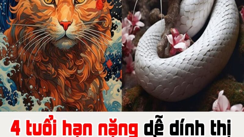 4 tuổi hạn nặng dễ dính thị phi, từ giờ đến Rằm tháng 2 âm coi chừng mất tiền mất của