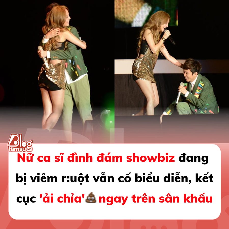 Nữ ca sĩ đình đám showbiz bị ‘tiu chải’ vẫn cố biểu diễn, đến lúc nhìn xuống thì…