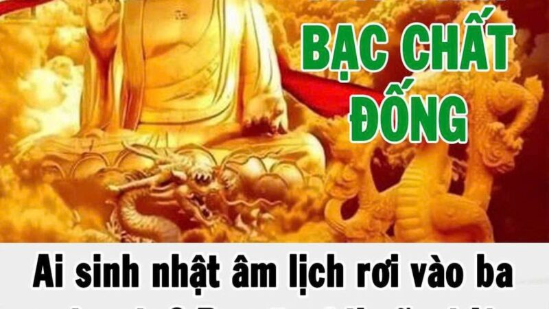 Ai sinh nhật âm lịch rơi vào ba ngày này? Ba năm tới sẽ có lộc lớn, có lượng tiền tiết kiệm khổng lồ và sống hạnh phúc