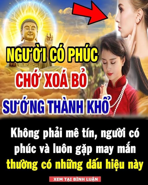 Người có phúc và luôn gặp may mắn thường có những dấu hiệu này. Xem bạn có được mấy dấu hiệu?