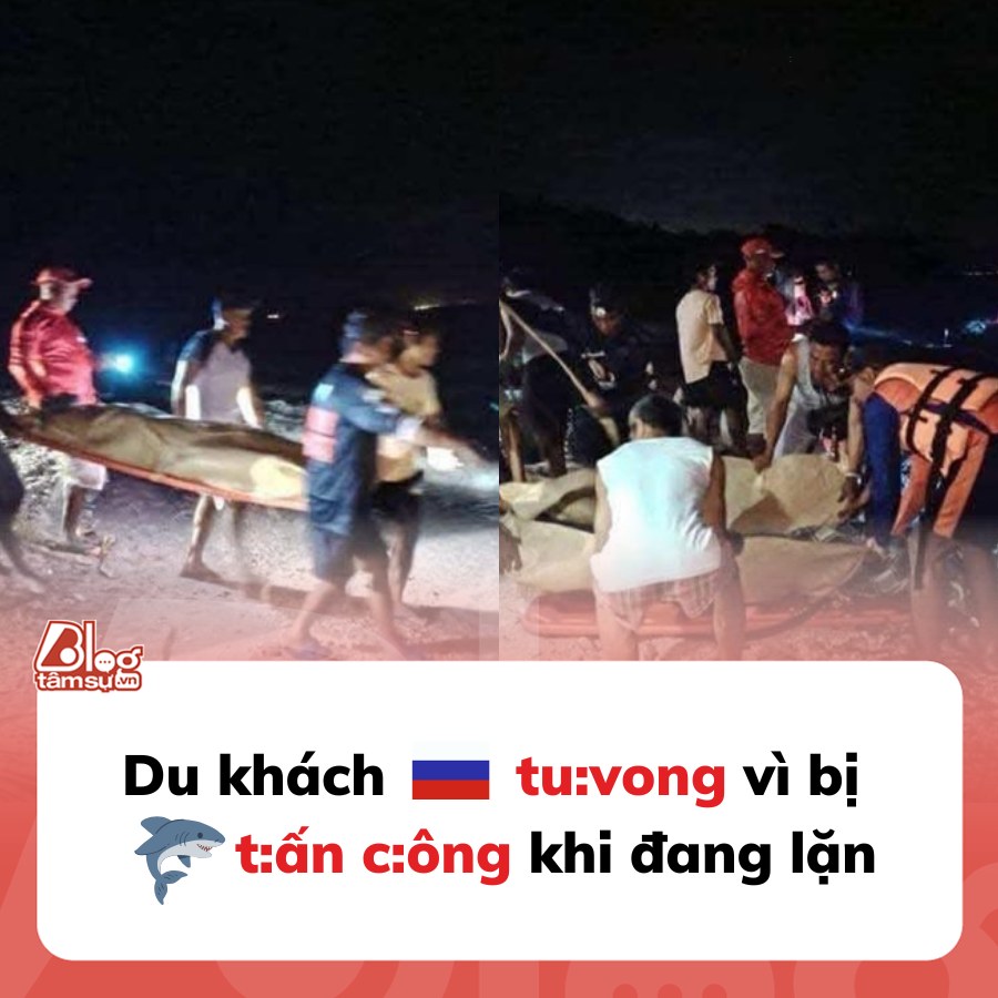 Du khách tu:vong vì bị cá mập t:ấn c:ông khi đang lặn