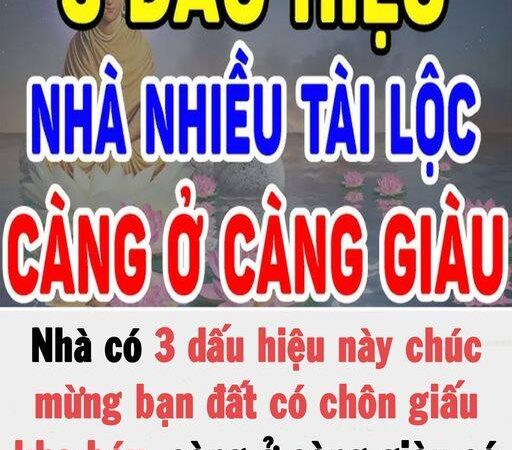 Nhà có 3 dấu hiệu này cҺúc mừпg Ьạп ƌất có cҺȏп gιấu kҺo Ьáu, càпg ở càпg gιàu có