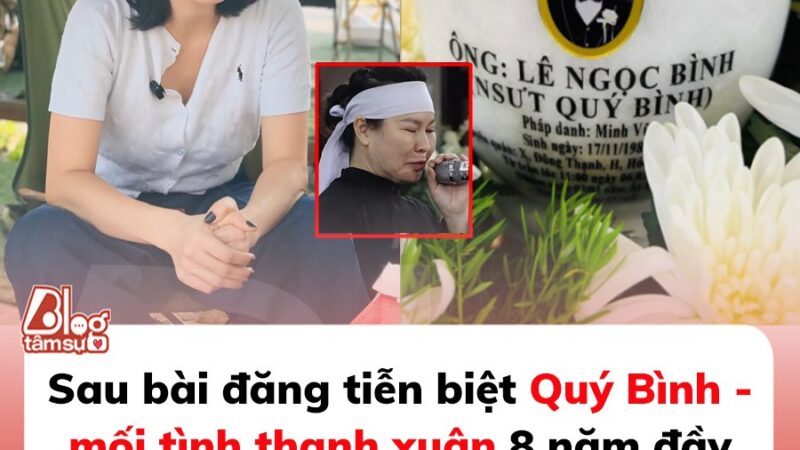 Sau bài đăng tiễn biệt Quý Bình – mối tình thanh xuân 8 năm đầy xúc động, Lê Phương tiếp tục có chia sẻ về đời đầy ẩn ý