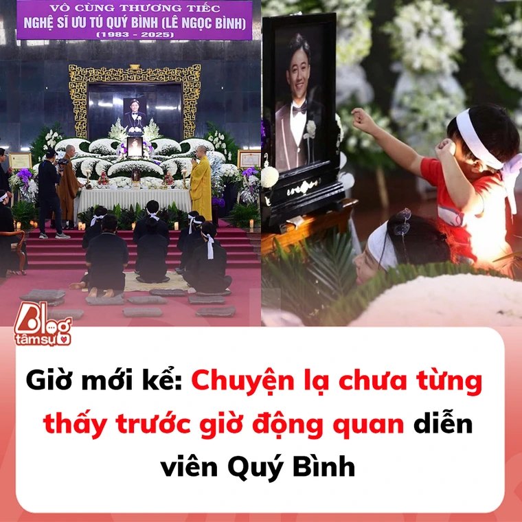 Giờ mới kể: Chuyện lạ chưa từng thấy trước giờ động quan diễn viên Quý Bình