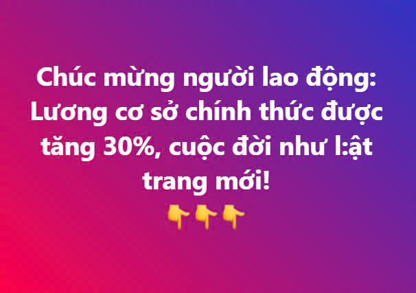 Chính thức tăng lương cơ sở sau đợt tăng 30% cho cán bộ công chức viên chức và lực lượng vũ trang được đề xuất trong trường hợp tình hình kinh tế – xã hội năm 2025 như thế nào?