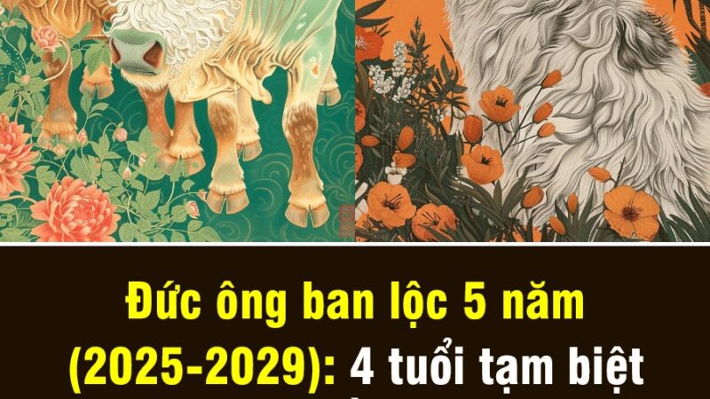 Đức ông ban lộc 5 năm (2025-2029): 4 tuổi tạm biệt khốn khó, Tiền- Tài – Danh có đủ