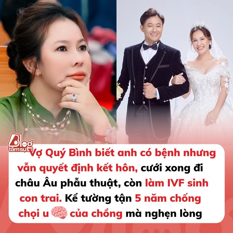 5 năm chống chọi u;ng th;ư nã;o của Quý Bình