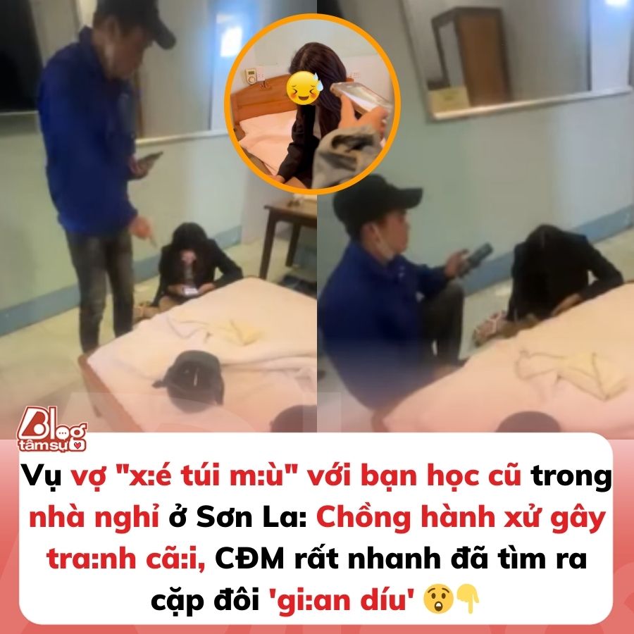 Vụ đá:nh gh:en trong nhà nghỉ ở Sơn La xôn xao mạng xã hội: Bất ngờ với cách hành xử của người chồng