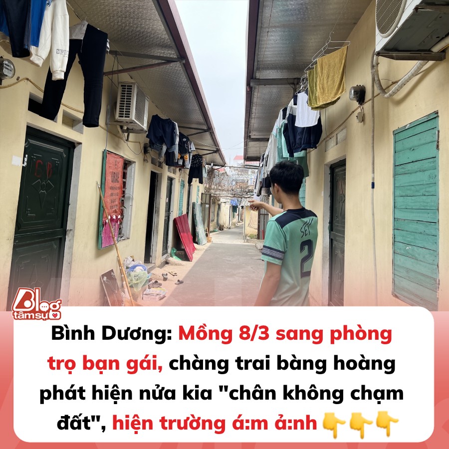 Nam thanh niên về phòng trọ phát hiện bạn gái treo lơ lửng