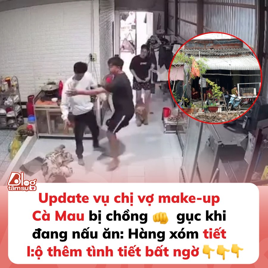 Vụ một phụ nữ bị chồng đấm ngã xuống sàn nhà khi đang nấu ăn ở Cà Mau: Hàng xóm tiết lộ gì