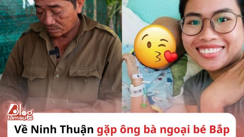 Về Ninh Thuận gặp ông bà ngoại bé Bắp giữa ồn ào 16,7 tỷ đồng từ thiện: ‘Con tôi nhỡ miệng, mong cô chú tha thứ cho nó’