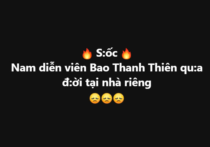 Nam diễn viên Bao Thanh Thiên tử vong bất thường ở nhà riêng, cảnh sát phát hiện thi thể vì 1 mùi nồng nặc