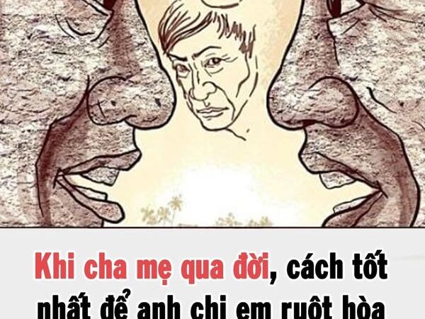 Khi cha mẹ qua đời, cách tốt nhất để anh chị em ruột hòa thuận chính là ”quy tắc ba bảy”