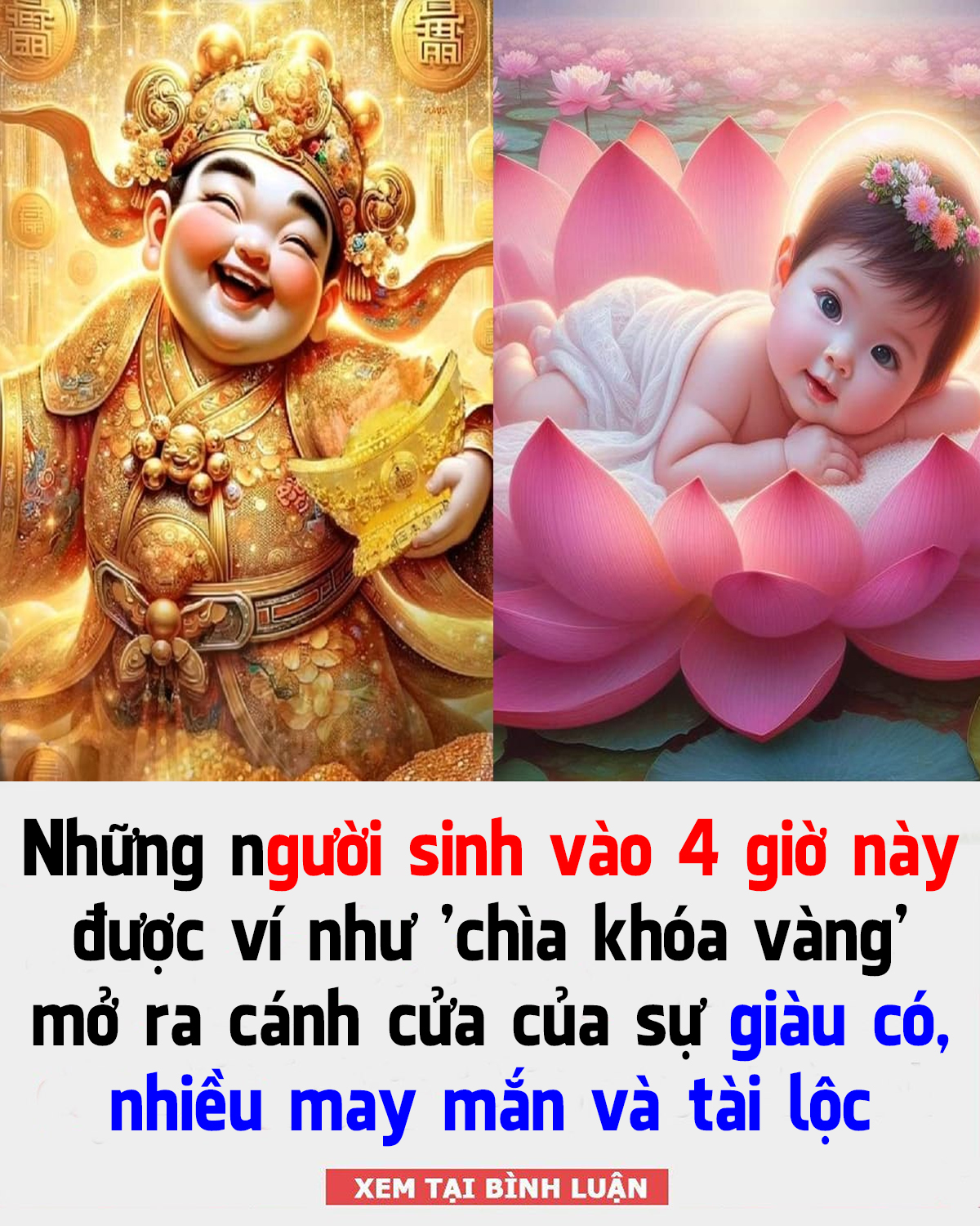 Những người sinh vào 4 giờ này được ví như ‘chìa khóa vàng’ mở ra cánh cửa của sự giàu có, nhiều may mắn và tài lộc