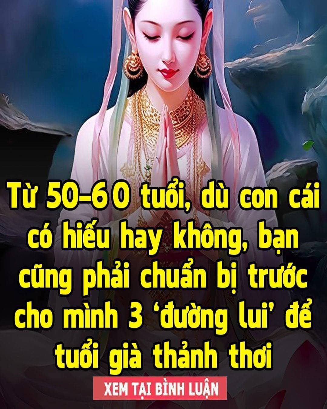 Từ 50-60 tuổi, dù con cái có hiếu hay không, bạn cũng phải chuẩn bị trước cho mình 3 “đường lui”