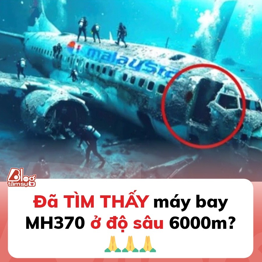 Một nhà khoa học tuyên bố tìm thấy xác máy bay MH370 ở độ sâu gần 6.000 m